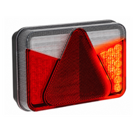 ASPÖCK MULTILED V rear lamp bayonet 8PIN 6 functions right