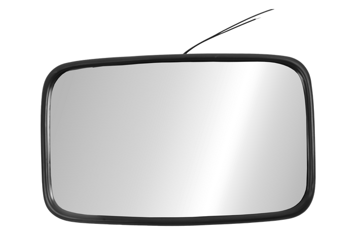 Heated side mirror PLASTEX LR0300E universal 310x195mm
