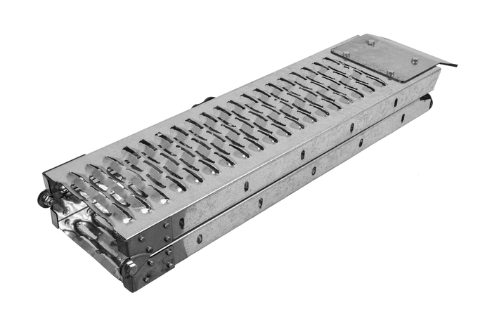 UNITRAILER ALR004 foldable ramps steel drive-on ramps for trailers 170cm 454kg set of 2