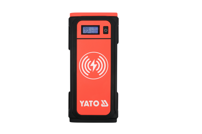 YATO YT-83085 jump starter power bank 16000mAh with inductive charging