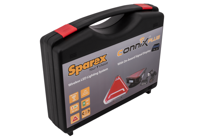 SPAREX CONNIX PLUS S.162710 LED rear lights 6 functions left+right, wireless, magnetic