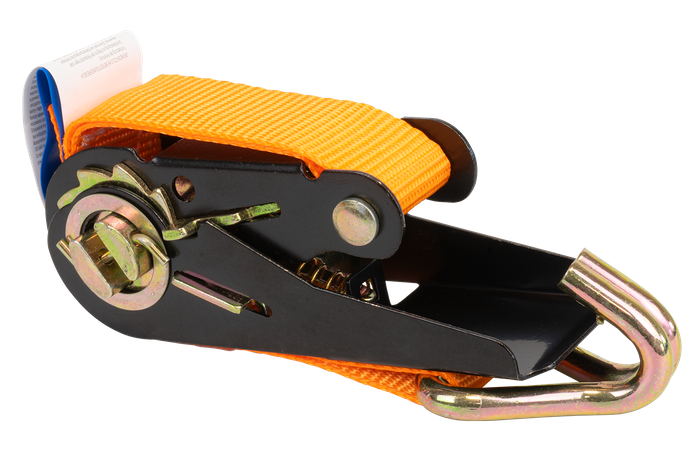Set of four KAMAR 3m/25mm/0.8t orange transport belts with tensioner