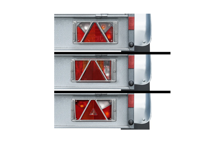 ProPlus rear trailer light protective grille rear light cover 270x132x68mm