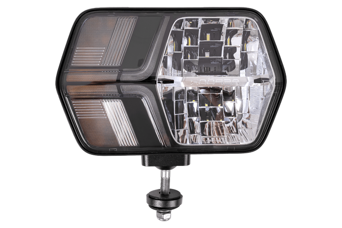 ASPÖCK LuxLED II LED front lamp 7 functions 6-pin DEUTSCH DT06-6S right