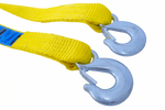 Tow rope with hooks UNITRAILER towing strap 5m/50mm/7.5t yellow
