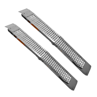 UNITRAILER ALR004 foldable ramps steel drive-on ramps for trailers 170cm 454kg set of 2