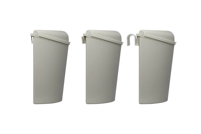 ProPlus 370402 waste bin with lid for trailers, campers, 6L