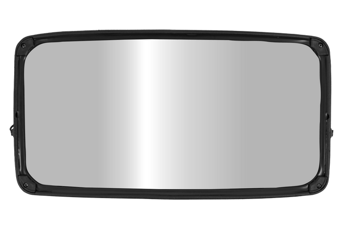 Heated side mirror PLASTEX LP0375E for agricultural machinery 375x200mm