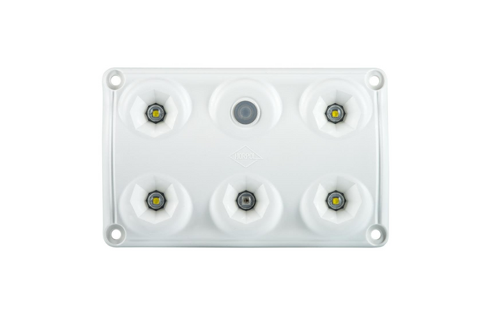 HORPOL LWD2157 LED 900lm interior car lamp with switch and red diode