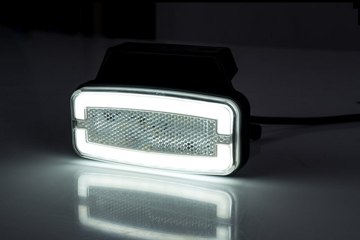 HORPOL LD 2764 LED white universal marker lamp with holder