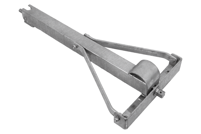 KNOTT 6X1197.007 extendable corner support stabilizer for trailer 1100kg 498mm