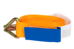 Set of four KAMAR 3m/25mm/0.8t orange transport belts with tensioner