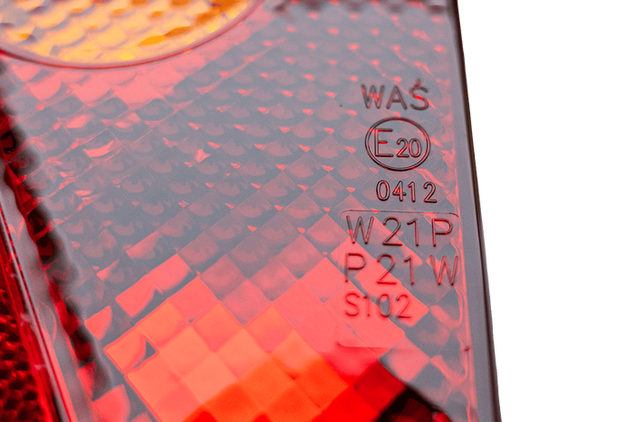 Rear lamp WAŚ W21P 6 functions right