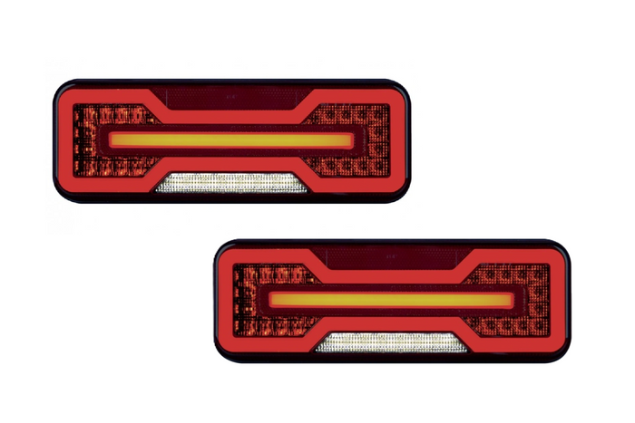 TruckLED L1871+L1872 LED NEON DYNAMIC rear lights, 0.35m cable, 6 functions, left+right