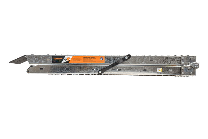 UNITRAILER ALR004B foldable ramps steel drive-on ramps for trailers 190cm 400kg set of 2