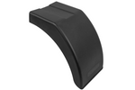 Right half fender for trailer DOMAR DR1012502 wheel arch 340/220mm