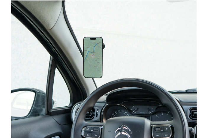 Magneto Fin Magnetic Phone Holder with Suction Cup