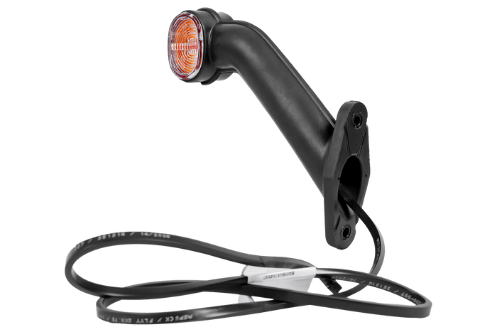ASPÖCK SUPERPOINT II right marker lamp on a rubber arm with a side cable