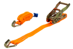 UNITRAILER 2m/25mm/1t orange transport belt with tensioner