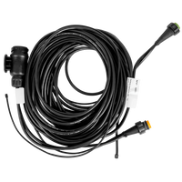 ASPÖCK electrical installation, trailer harness 8m, 13 PIN plug, 2x 8 PIN bayonets
