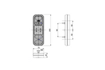 HORPOL LZD 2832 LED rear lamp 3 functions universal