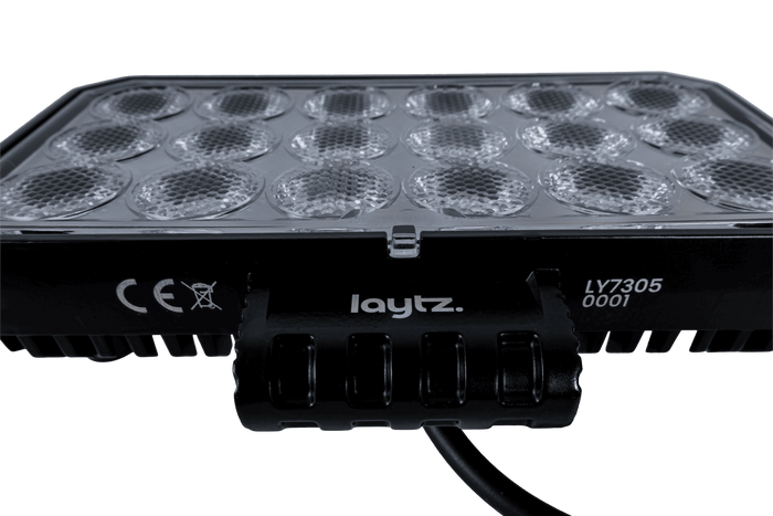 LED work lamp reflector LAYTZ LY7305 72xLED 7000lm rectangular