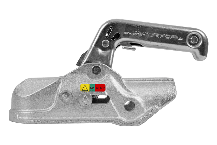 WINTERHOFF WW 30-D3-K1212 ball hitch for 3000kg trailer with 50-51mm pipe drawbar, cast iron
