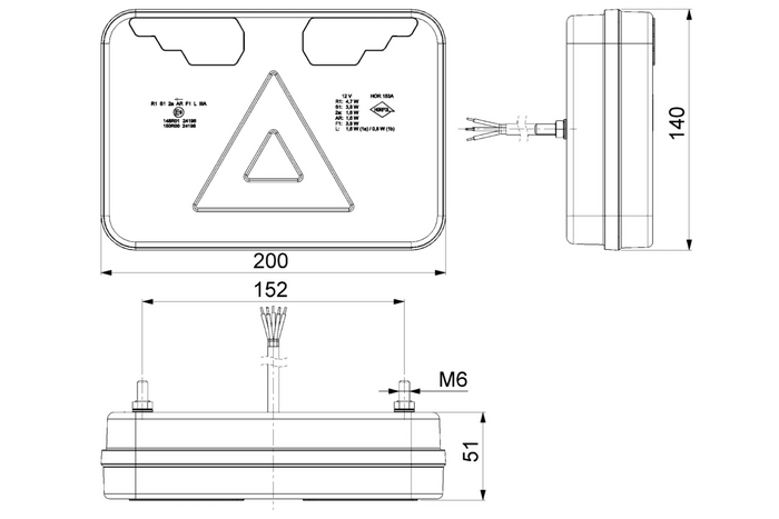 Lampy tylne HORPOL LZD 3215 LED 7 funkcji lewa+prawa