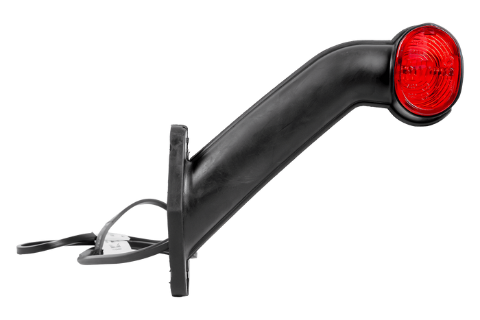 ASPÖCK SUPERPOINT II right marker lamp on a rubber arm with a side cable